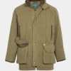 Alan Paine Men's Combrook Tweed Field Coat with Action Back