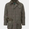 Alan Paine Men's Rutland Waterproof Tweed Shooting Coat