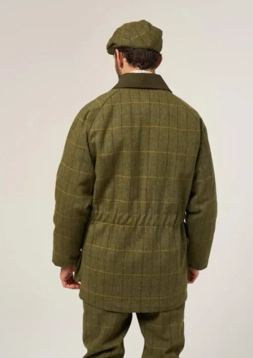 Alan Paine Men's Rutland Waterproof Tweed Shooting Coat