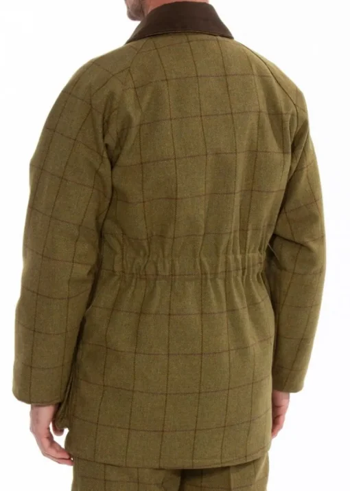 Alan Paine Men's Rutland Waterproof Tweed Shooting Coat