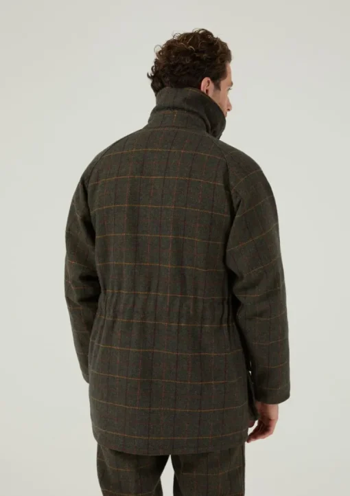 Alan Paine Men's Rutland Waterproof Tweed Shooting Coat