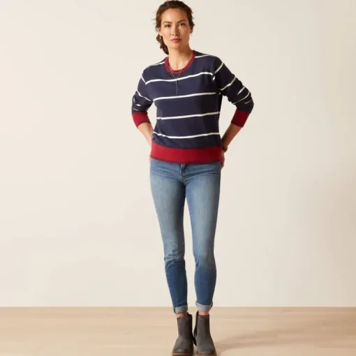 Ariat Womens Tedstock Sweatshirt SS"4