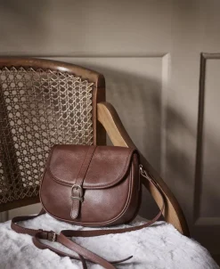 Barbour Laire Leather Saddled Bag