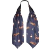 Clare Haggas Here Come the Boys Game Birds Cravat Navy