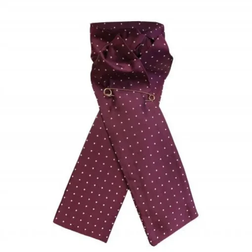 Equetech Ready Tied Stock - Pin Spot