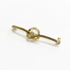Equetech Twirl Crystal Stock Pin