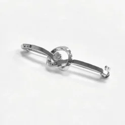 Equetech Twirl Crystal Stock Pin