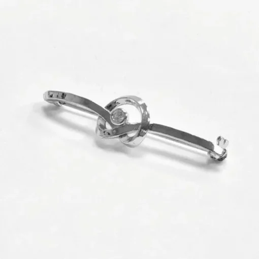 Equetech Twirl Crystal Stock Pin