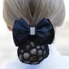 Equetech Velvet Crystal Bow & Net