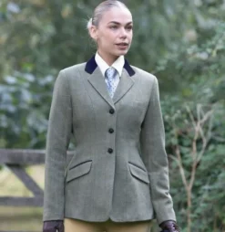 Equetech Women's Thornborough Deluxe Tweed Jacket
