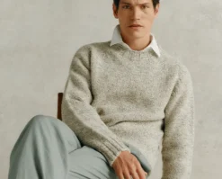 Harley of Scotland Men's Crew Neck Sweater