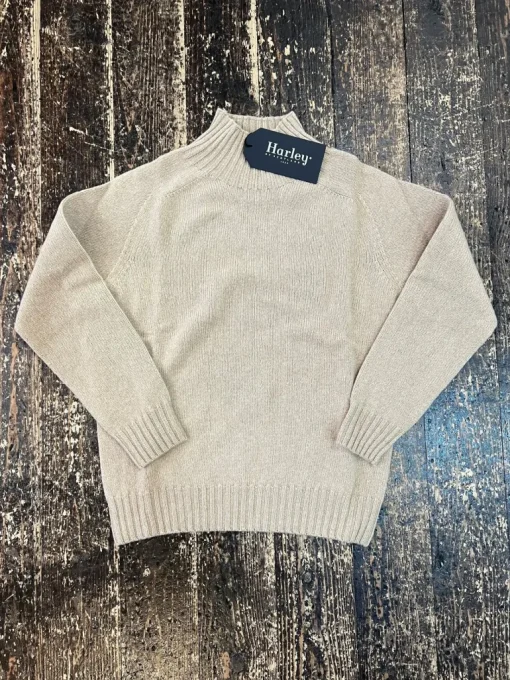 Harley of Scotland Women's Turtle Neck Knit