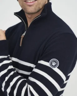 Holebrook Sweden Men's Stellan T-Neck Windproof Sweater