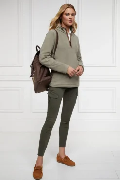 Holland Cooper Country Fleece Half Zip Sweater