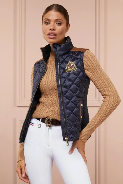 Holland Cooper Diamond Quilt Classic Gilet