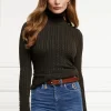 Holland Cooper Women's Seattle Roll Neck Cable Knit Jumper