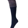 House of Cheviot Lady Katrine Sock Navy