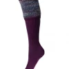 House of Cheviot Lady Katrine Sock Bilberry