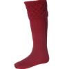 House Of Cheviot Men's Rannoch Sock Brick Red