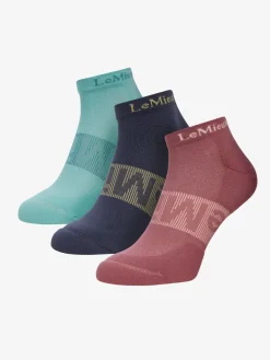 LeMieux Trainer Socks Pack 3 SS25