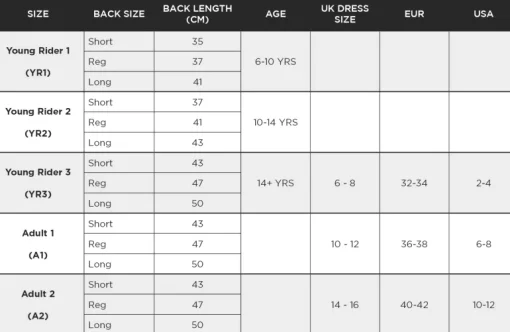 Racesafe MotionLite Back Protector