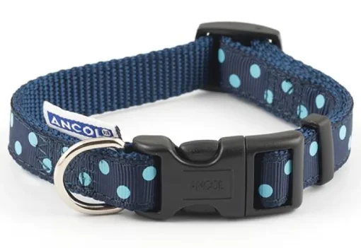 Ancol Vintage Polka Dot Collar