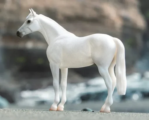 Breyer Fleabitten Grey Thoroughbred