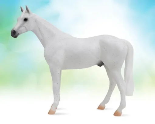 Breyer Fleabitten Grey Thoroughbred