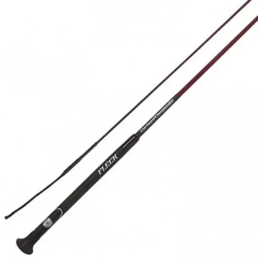 Fleck Carbon Composite Dressage Whip Burgundy 120CM