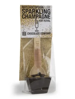 Hotchocspoon Luxe Sparkling Bubbles Kir Royal (dark chocolate) 56g