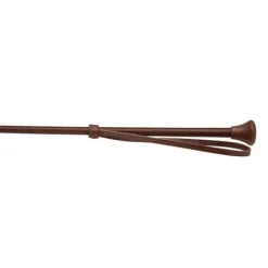 Hy Equestrian Riding Whip with Leather Accessories