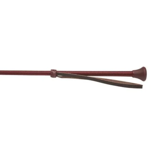 Hy Equestrian Riding Whip with Leather Accessories
