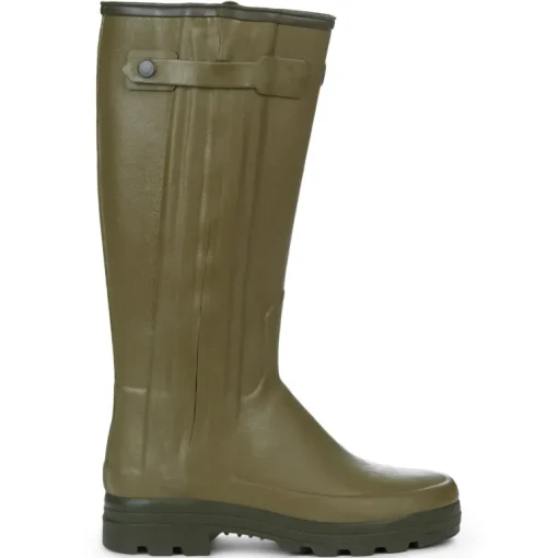 Le Chameau Men's Chasseur Neoprene Lined Full Zip Wellington Boots