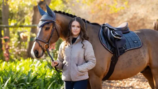 LeMieux Loire Satin Classic Close Contact Square AW24