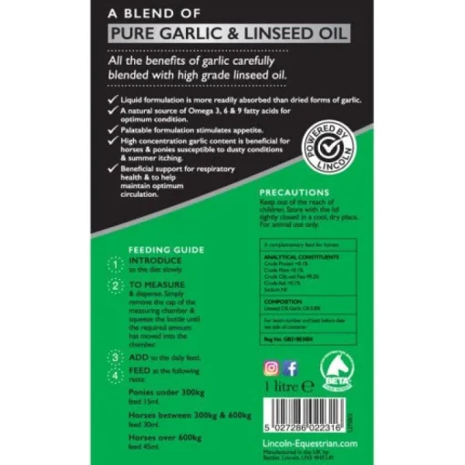Lincoln Liquid Garlic - 1Ltr