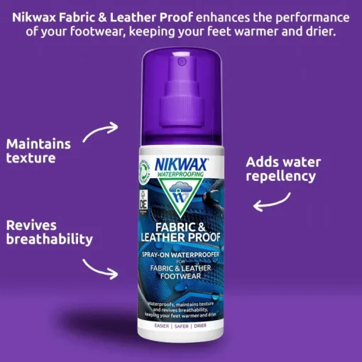 NikWax Waterproofing Fabric & Leather Proof