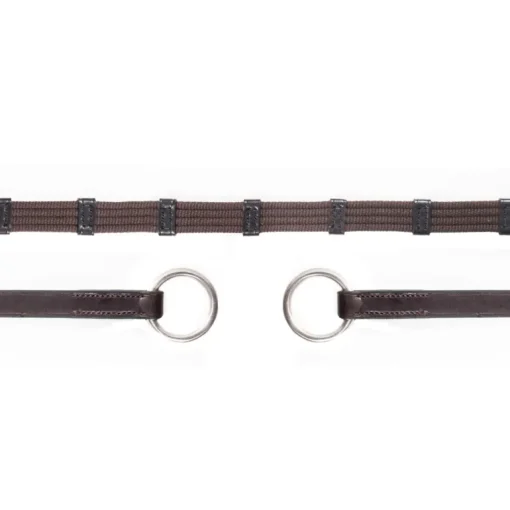 Schockemohle Web Reins with Ring Fitting