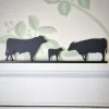 ShadowShapes Aberdeen Angus Family Group