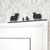 ShadowShapes Blackfaced Sheep Family Group