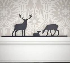 ShadowShapes Red Deer Family Group