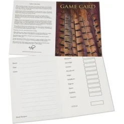 Shoot Game Cards - Pheasant Tail Feathers by Charles Sainsbury-Plaice