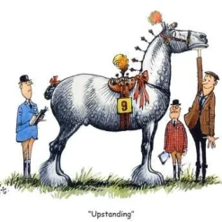 Thelwell Horse Riding & Pony Mug - Upstanding by Charles Sainsbury-Plaice