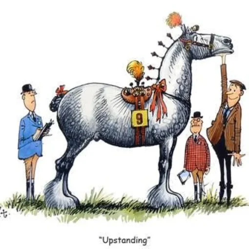 Thelwell Horse Riding & Pony Mug - Upstanding by Charles Sainsbury-Plaice
