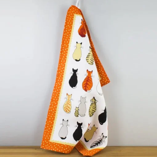 Ulster Weavers Cotton Tea Towel Cats In Waiting