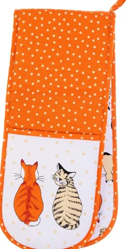 Ulster Weavers Double Oven Glove Cats In Waiting