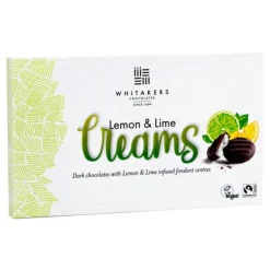 Whitakers Chocolates Lemon & Lime Crèmes 150g